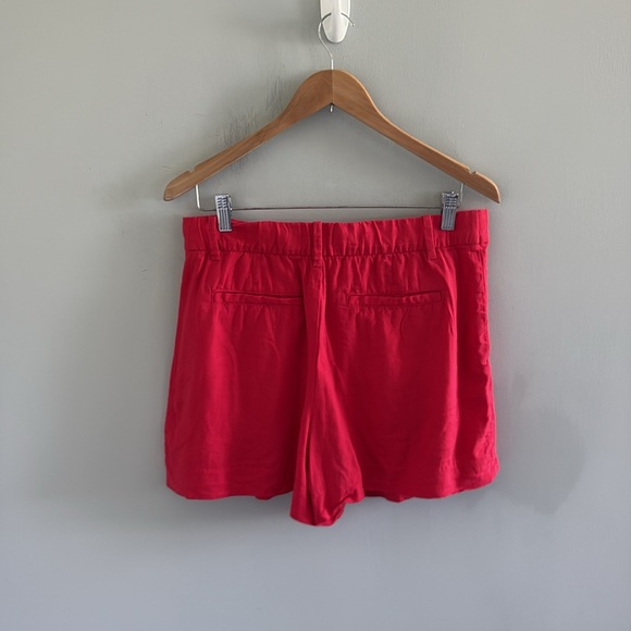 Gap 365 High Rise Linen-Blend Shorts - Picture 5 of 8